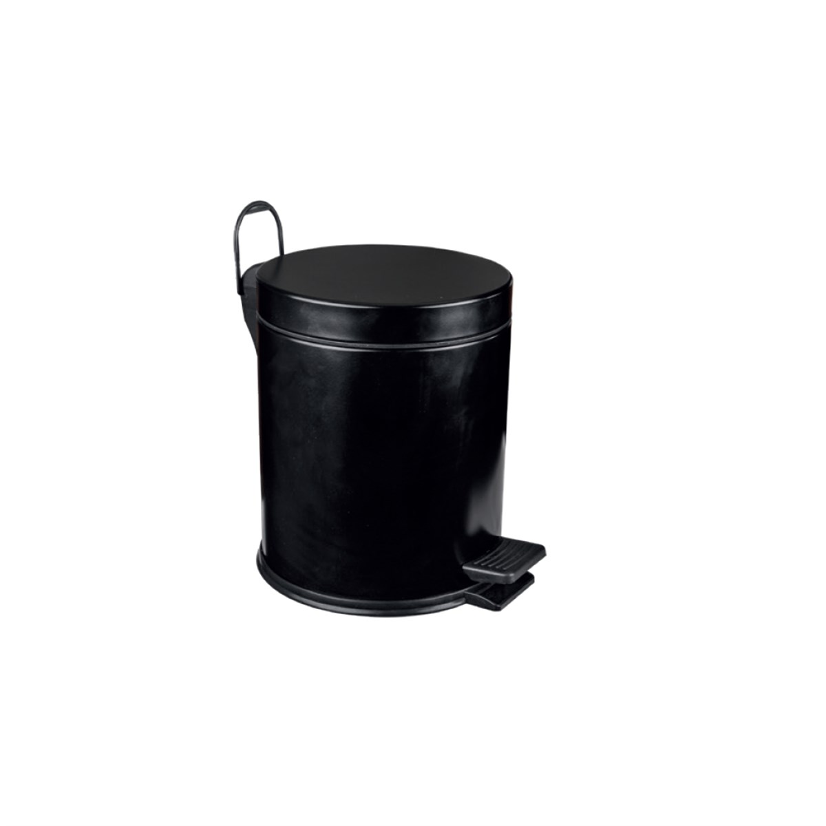 Maxiflow Standart Çöp Kovası Boyalı Siyah 8 Lt 19858 resmi