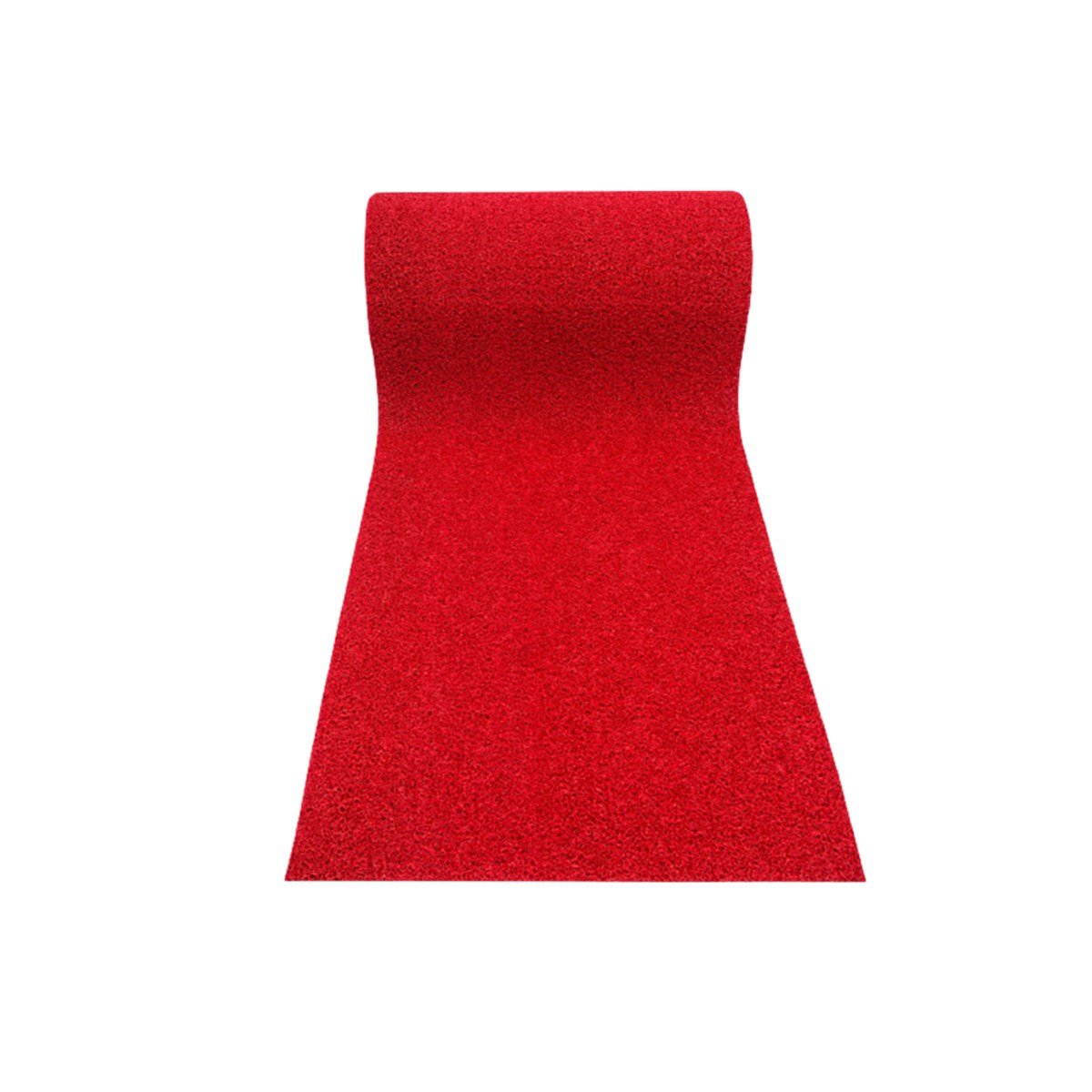 Kıvırcık Paspas En 120 Cm Kırmızı resmi