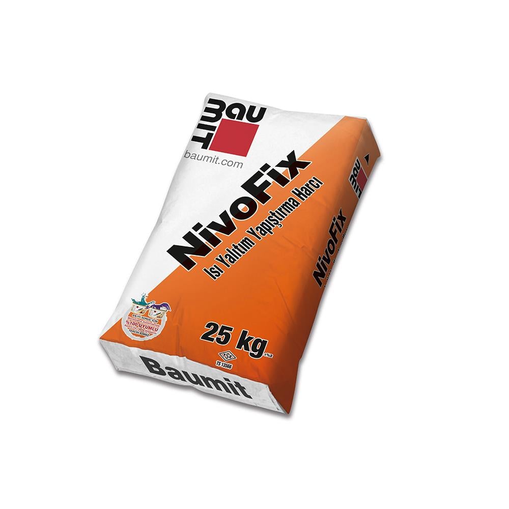 Baumit Nivofix Isı Yalıtım Levhası Yapıştırma Harcı 25 Kg resmi