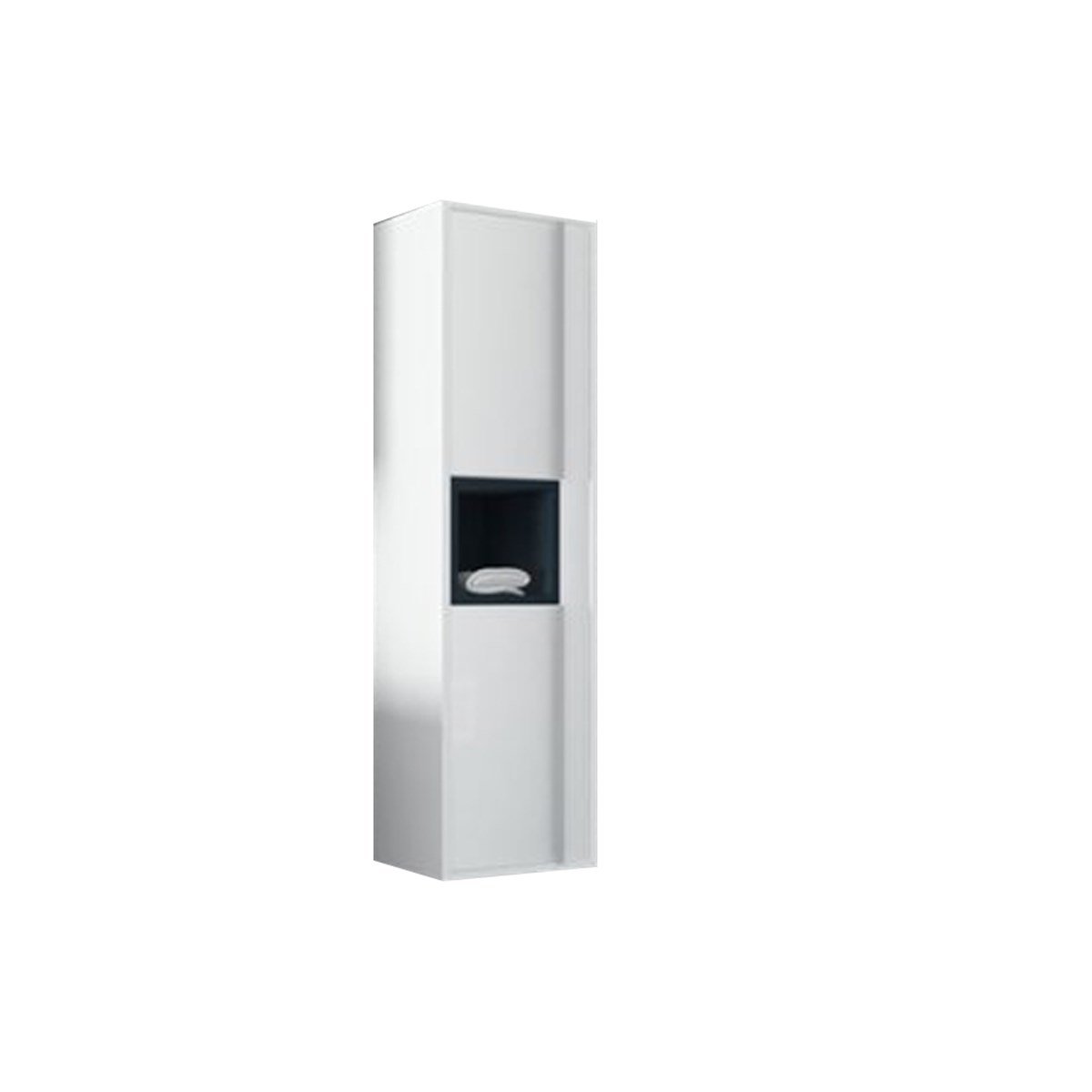 Aquanil Napoli Boy Dolabı - Beyaz resmi