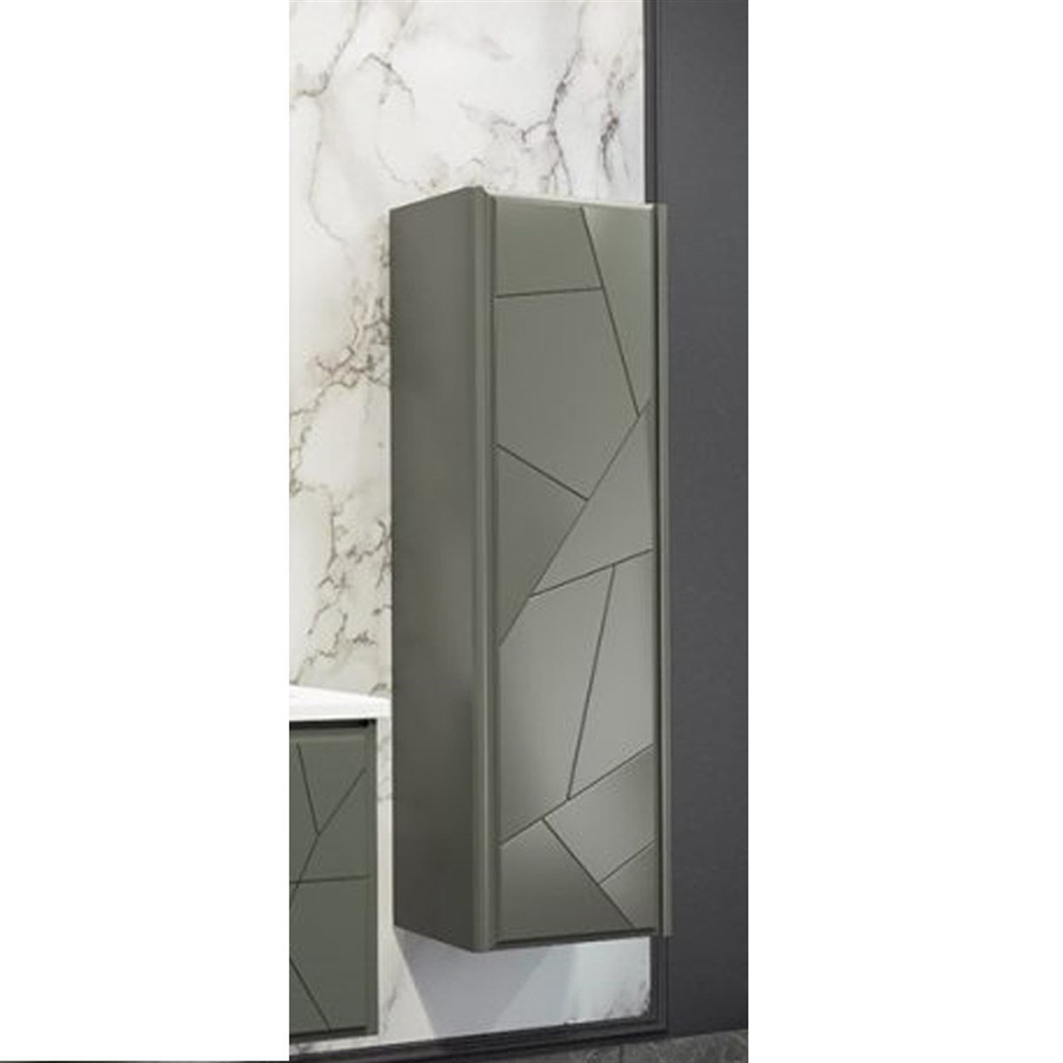 Aquanil Kiev Boy Dolabı - Antrasit resmi