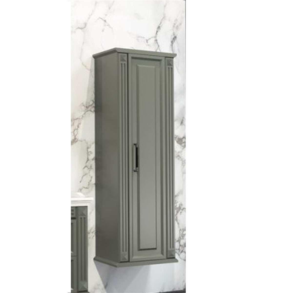 Aquanil Moskova Boy Dolabı - Antrasit resmi