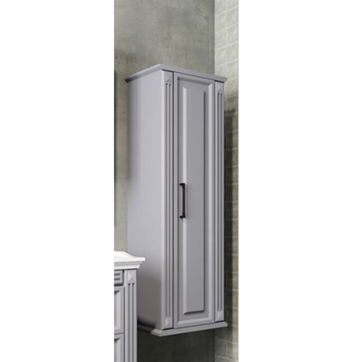 Aquanil Moskova Boy Dolabı - Gri resmi