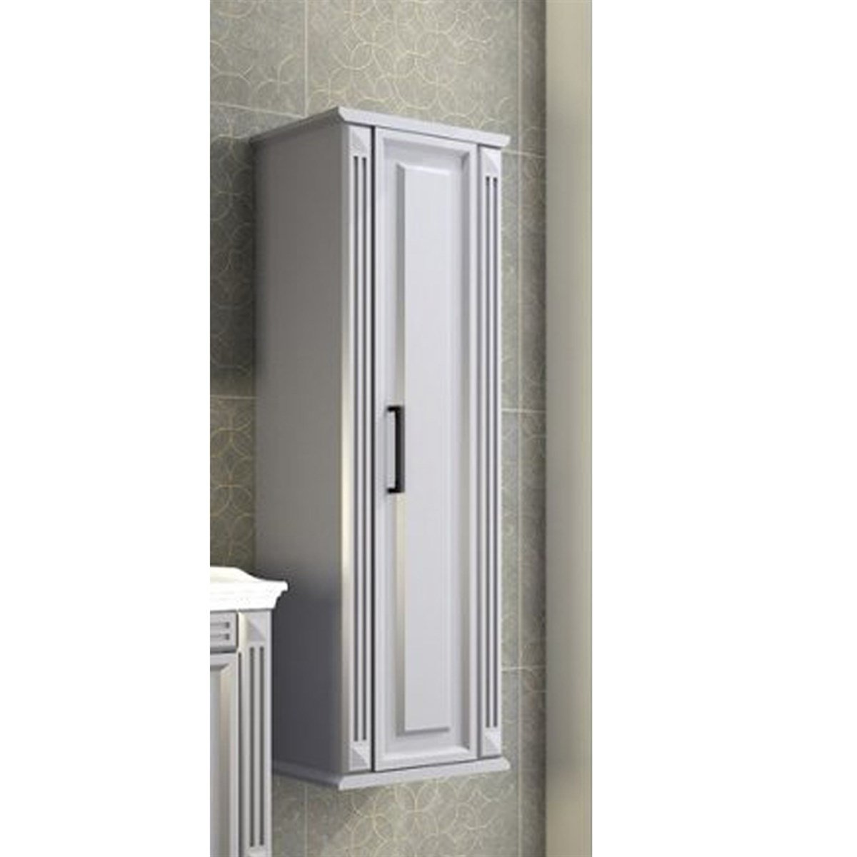 Aquanil Milano Boy Dolabı - Gri resmi