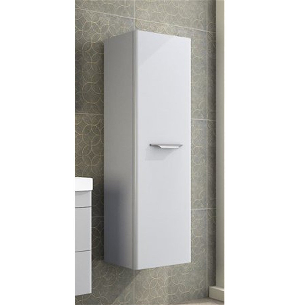 Aquanil Maria Boy Dolabı - Gri resmi