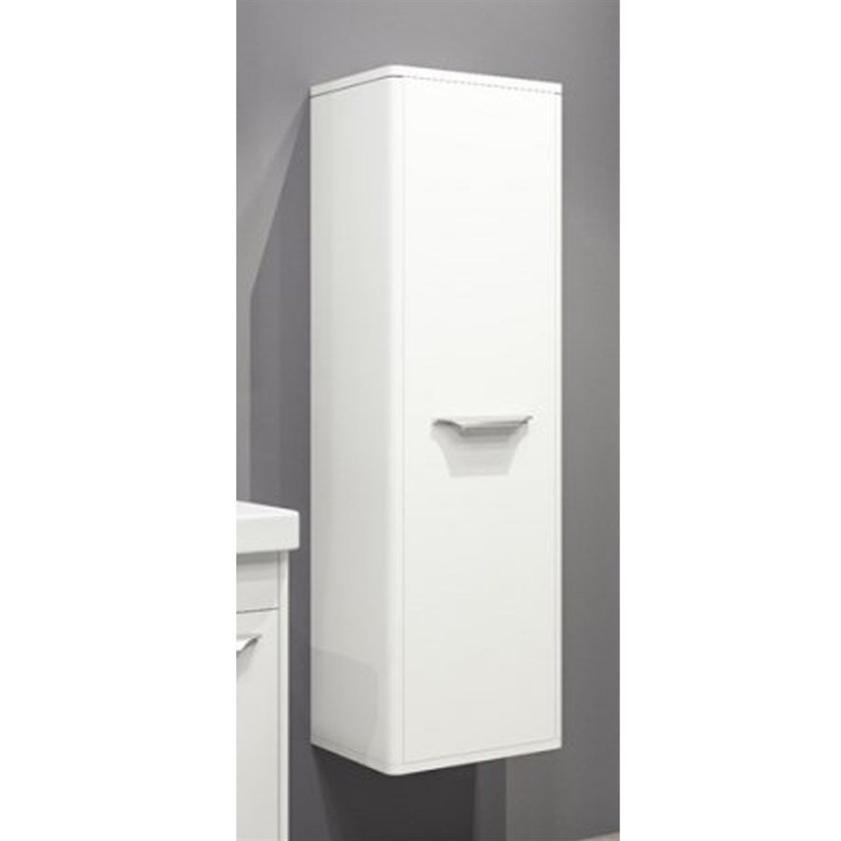 Aquanil Mauna Boy Dolabı - Beyaz resmi