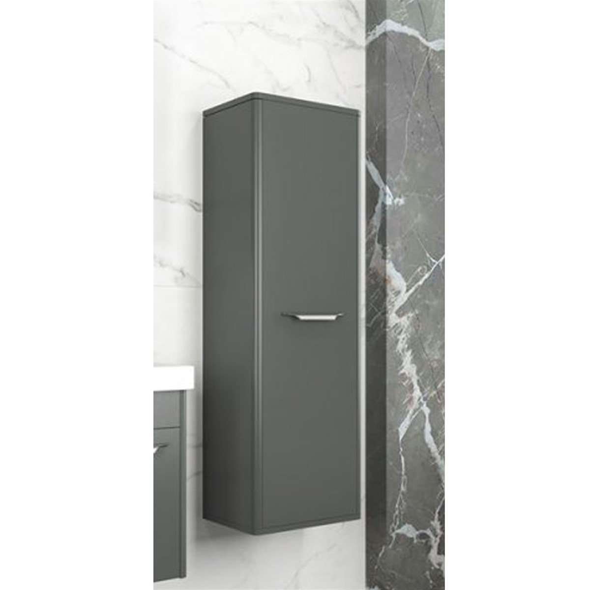 Aquanil Mauna Boy Dolabı - Antrasit resmi