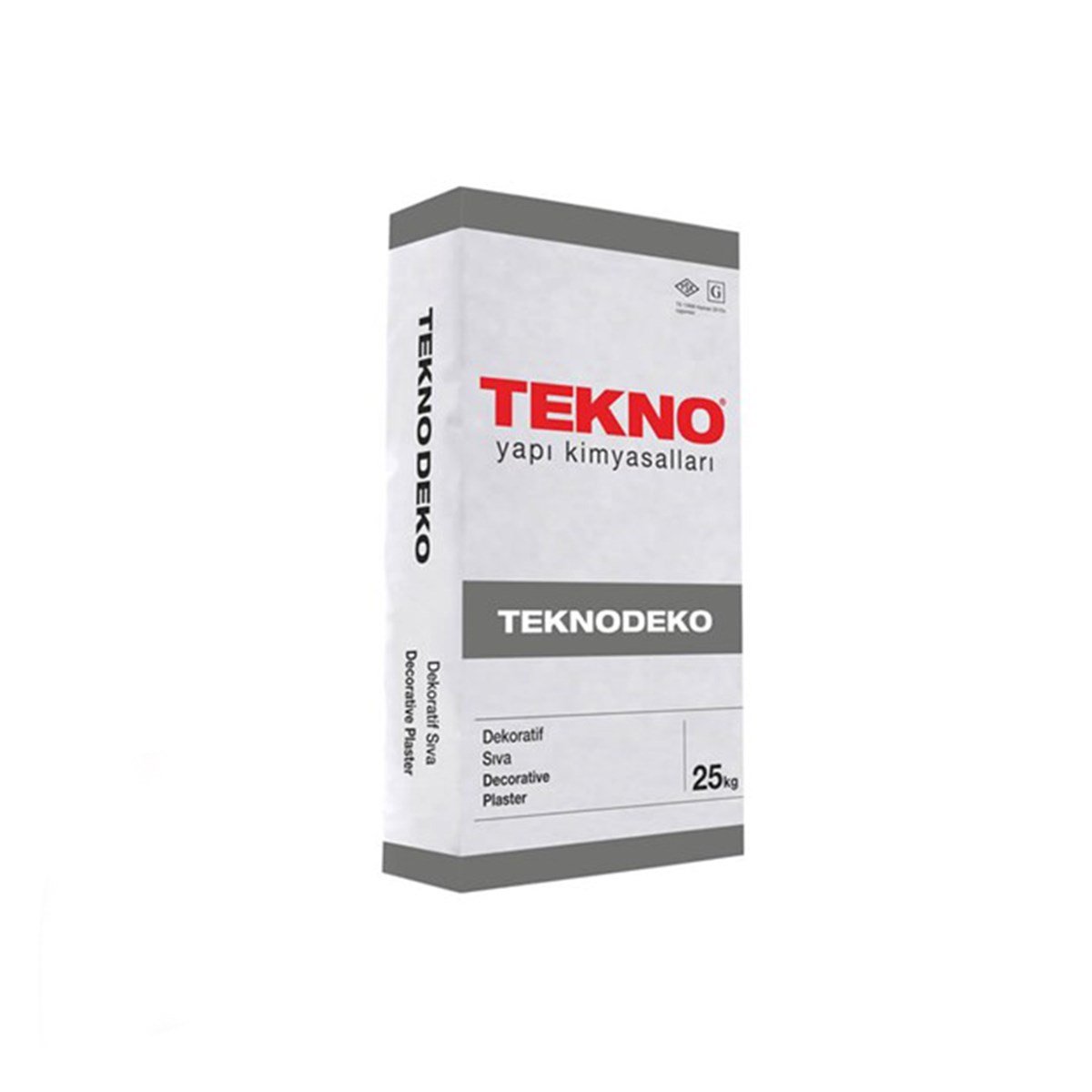 Teknodeko Standart Dekoratif Sıva 2mm 25/1 resmi