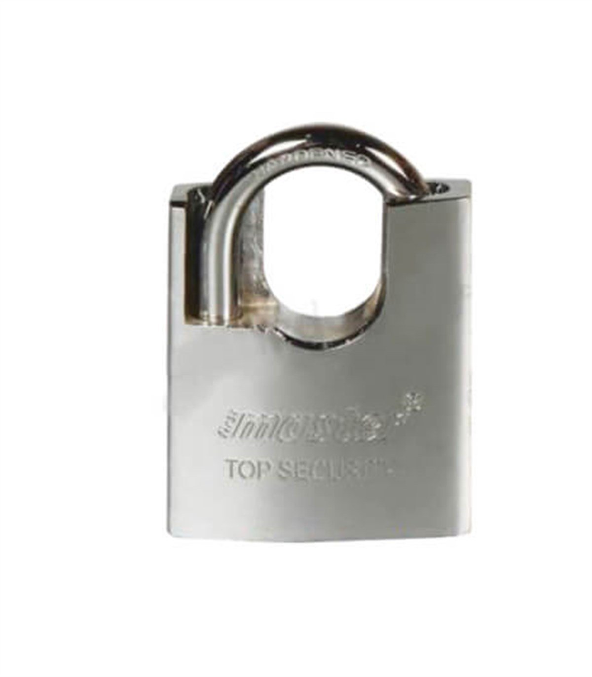 Asma Kilit Korumalı Krom 40mm resmi