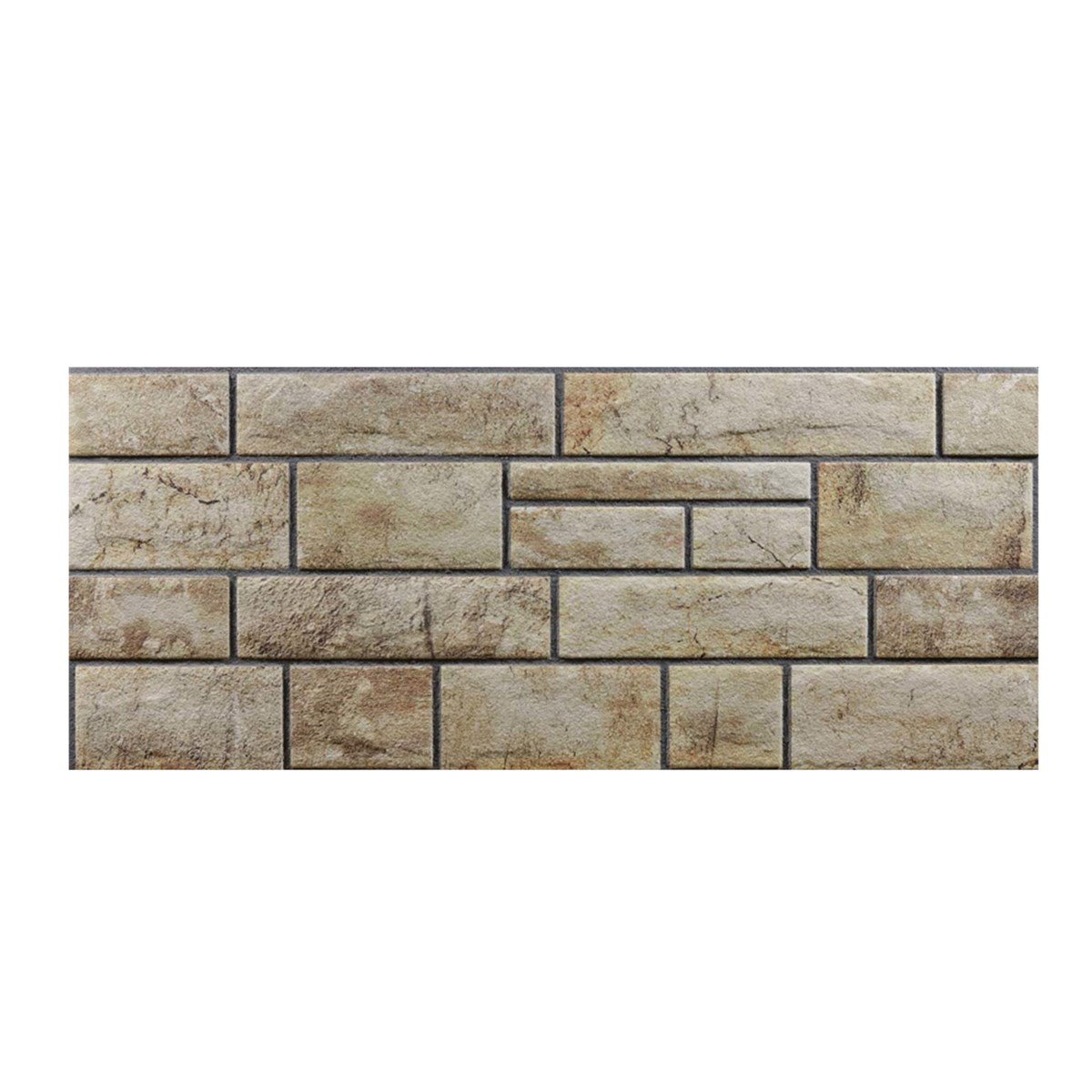 Stikwall Kale Taşı Strafor Duvar Kaplama Paneli 675-208 50X120X2 Cm resmi