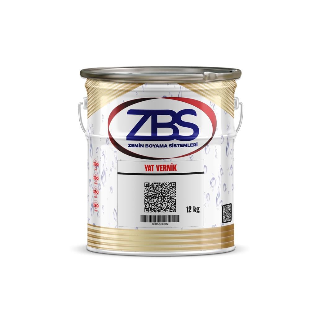 Zbs Yat Vernik 12 Kg - (Güneşe ve Neme Dayanıklı Vernik) resmi