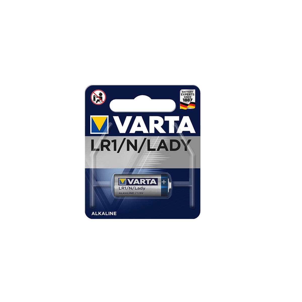 Varta LR1 1.5V Alkalin Pil 4001 resmi
