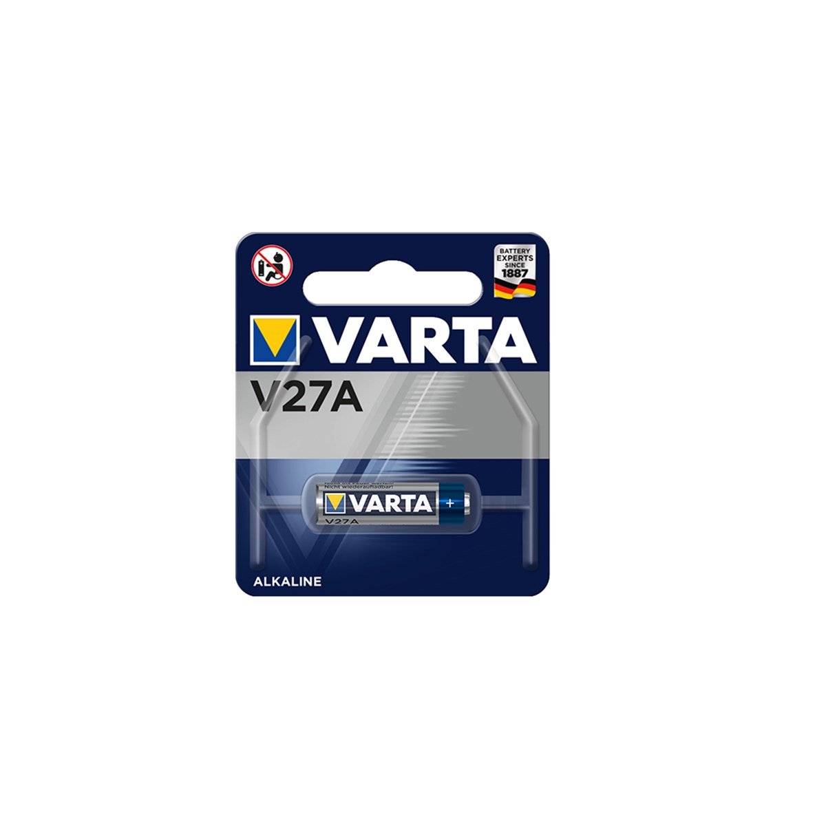 Varta V27A 1.5V Alkalin Pil 4227 resmi