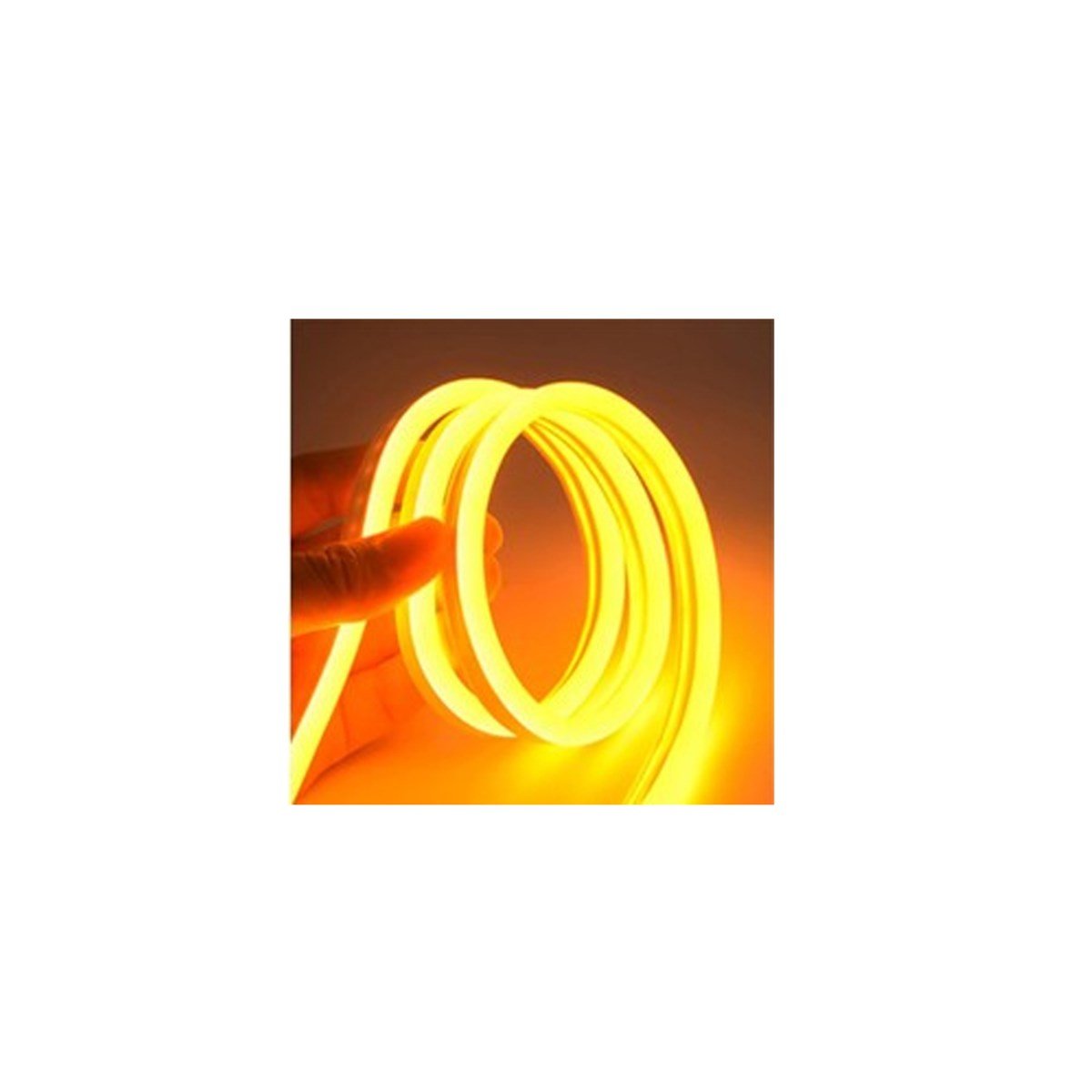 Forlife Neon Led 12V 5 Metre Şerit Led Amber Fl-5078 resmi