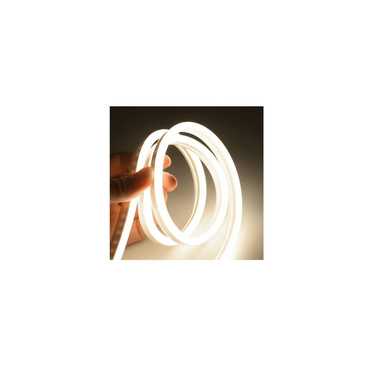 Forlife Neon Led 12V 5 Metre Şerit Led 3200K Gün Işığı Fl-5078 resmi