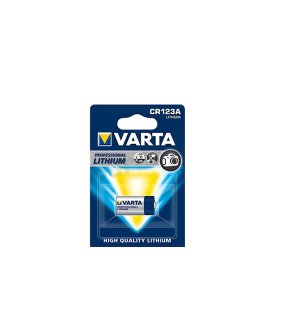 Varta CR123A 3V Foto Pro Lityum Pil 6205 resmi