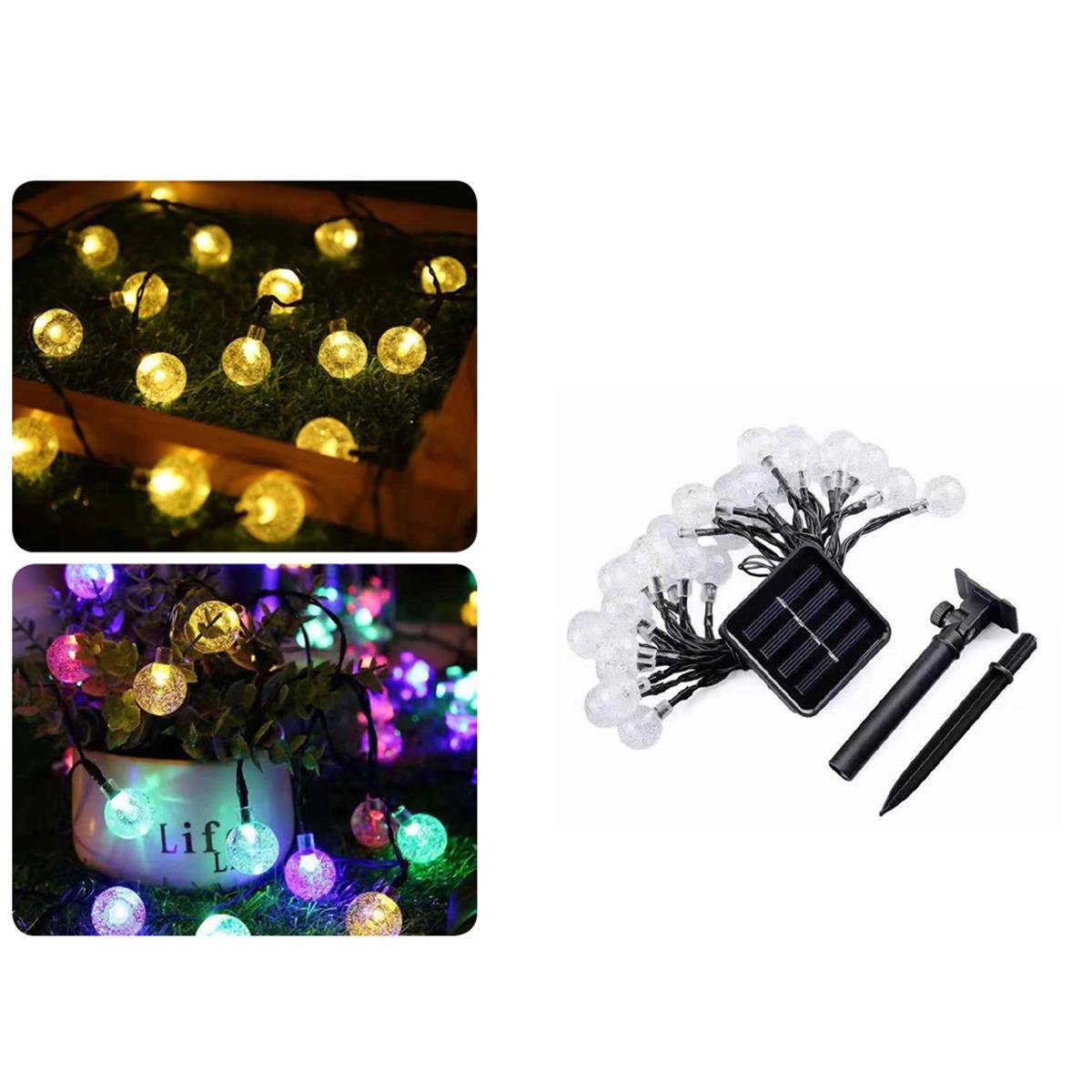 Forlife 20W Solar 5 Metre 7 Mod Işık Zinciri Gün Işığı Fl-3201 resmi