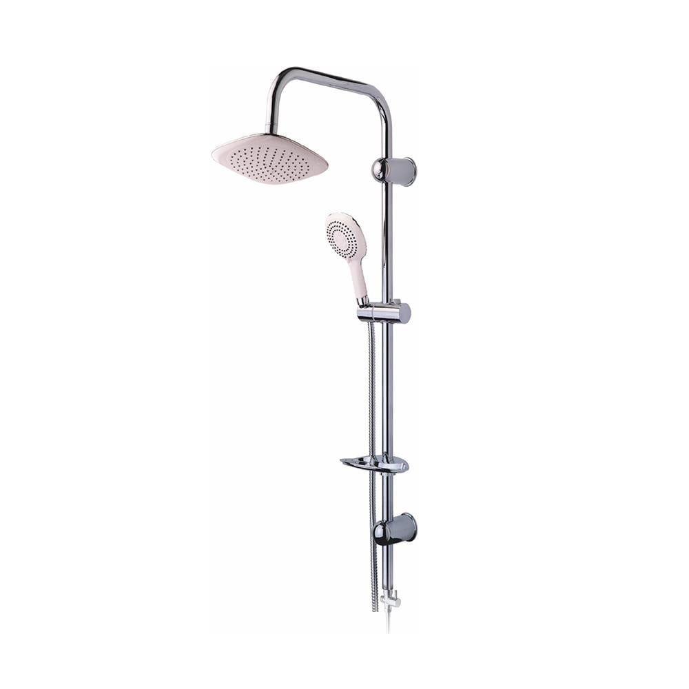 Venezia Flower Siyah Yağmur Duş Seti 5057264 resmi