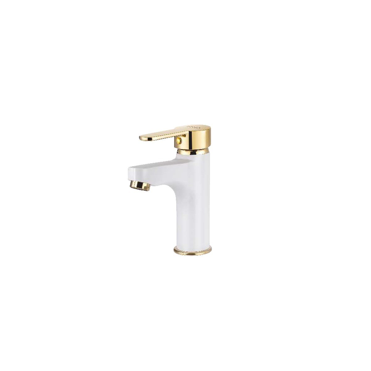 Venezia Kroma Beyaz Gold Lavabo Bataryası 5012304-24 resmi