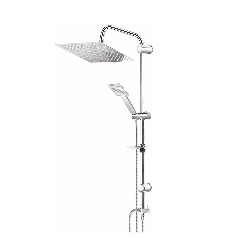 Venezia Slim Kare 30X30cm Yağmur Duş Seti 5057282-12 resmi