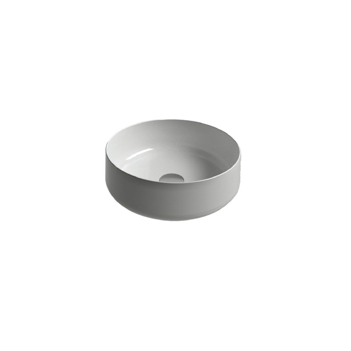 Newarc Moreno Tezgah Üstü Lavabo Beyaz 42X16Cm Mor.L.042 resmi