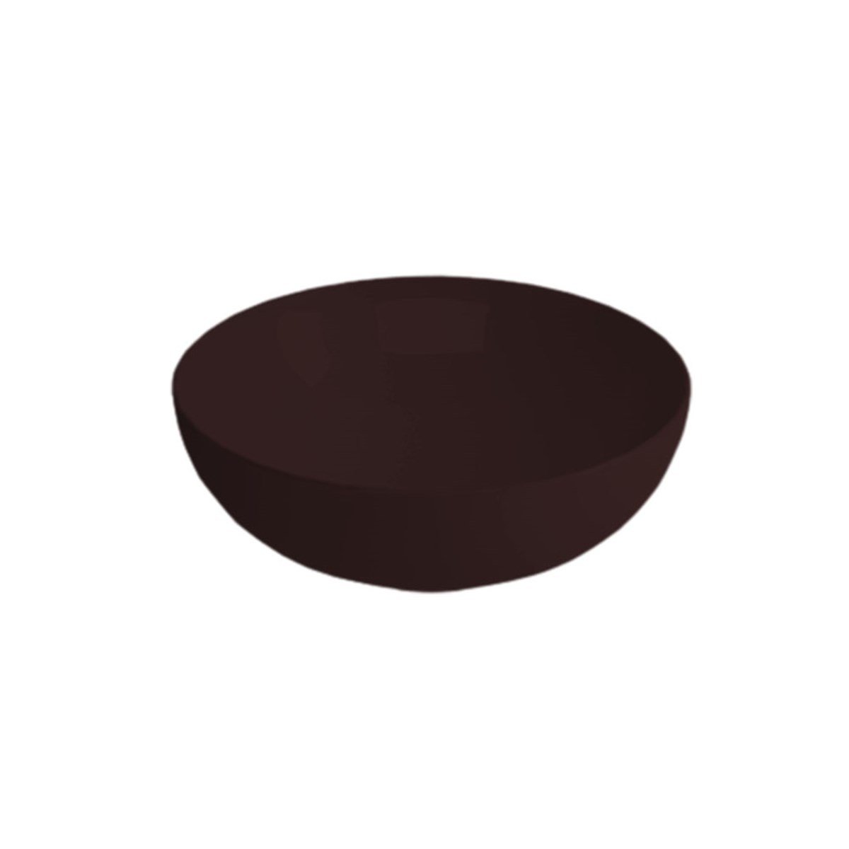 Newarc Newart Tezgah Üstü Lavabo Parlak Siyah 42,5X15,5Cm 5010B resmi