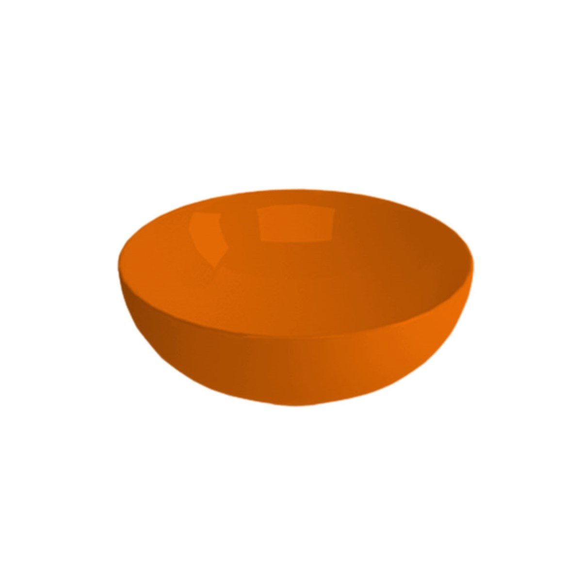 Newarc Newart Tezgah Üstü Lavabo Parlak Turuncu 42,5X15,5Cm 5010O resmi