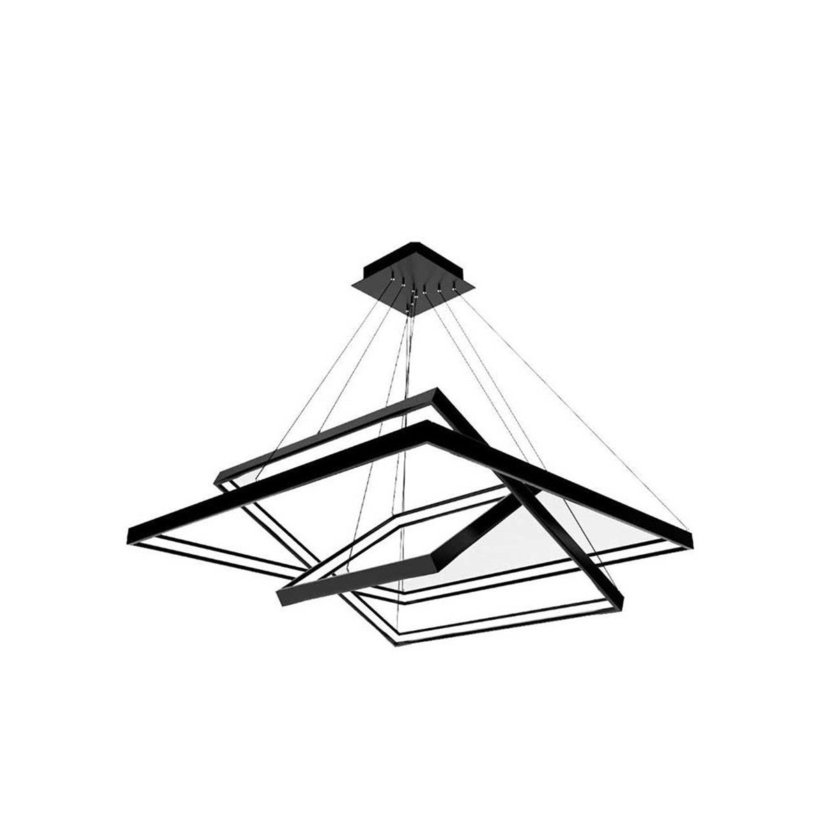 Forlife Linear Armatür 30-50-70Cm Kare Satürn 120W 4000K Ilık Beyaz Fl-99075 resmi