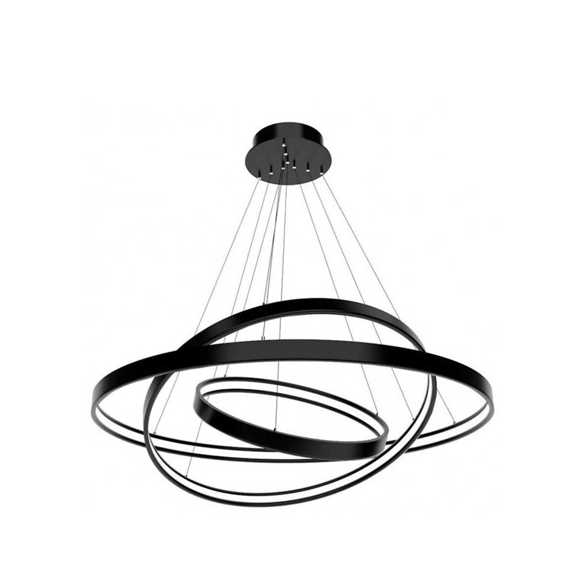 Forlife Linear Armatür 30-50-70Cm Yuvarlak Satürn 95W 4000K Ilık Beyaz Fl-99080 resmi