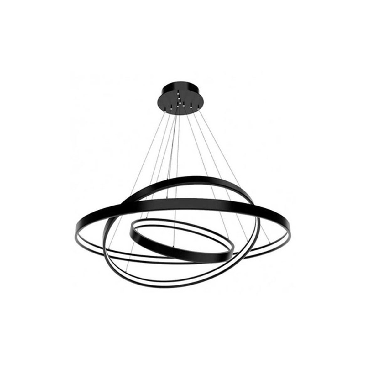 Forlife Linear Armatür 40-60-80Cm Yuvarlak Satürn 110W 4000K Ilık Beyaz Fl-99081 resmi