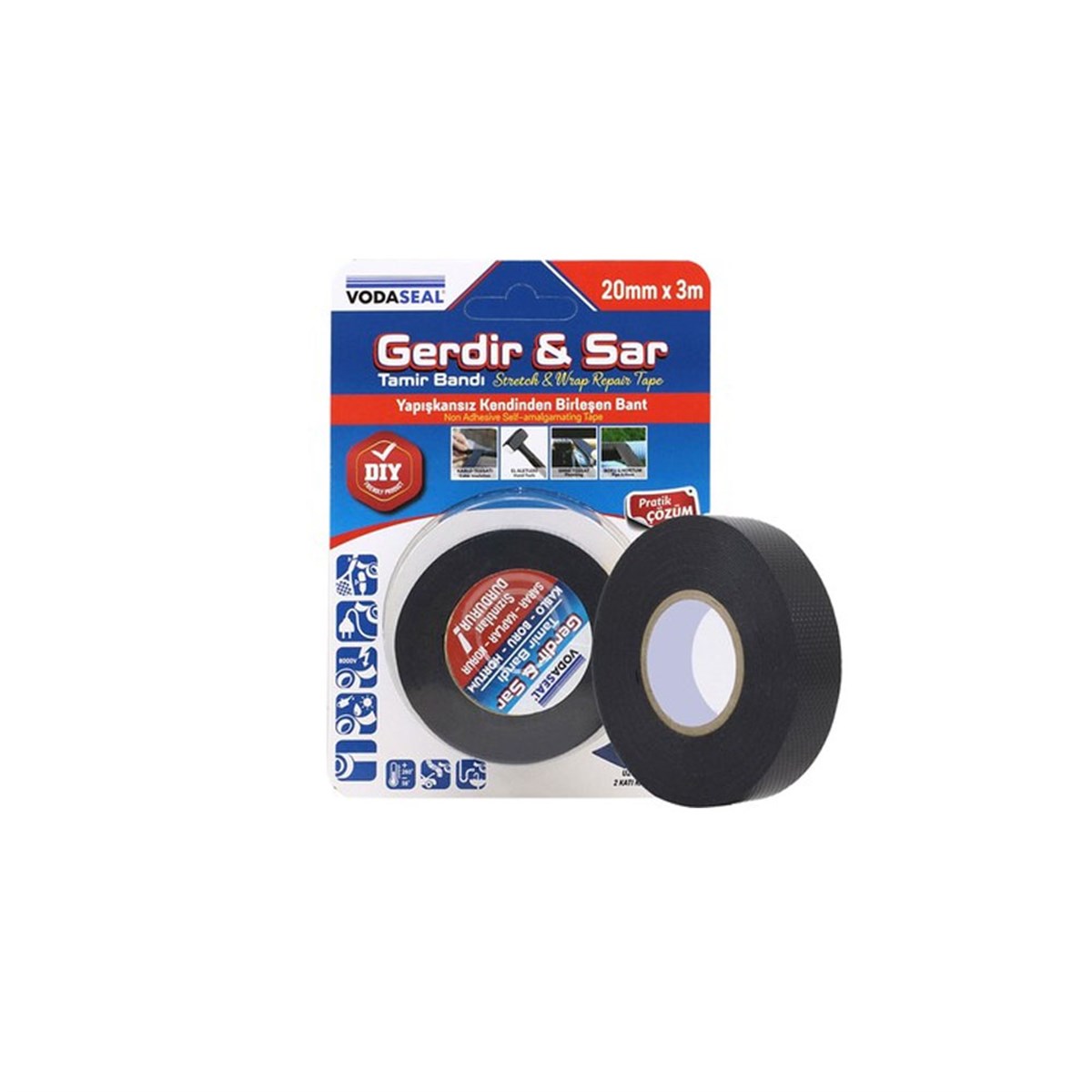Vodaseal Gerdir-Sar Tamir Bandı 20Mmx3Mt resmi