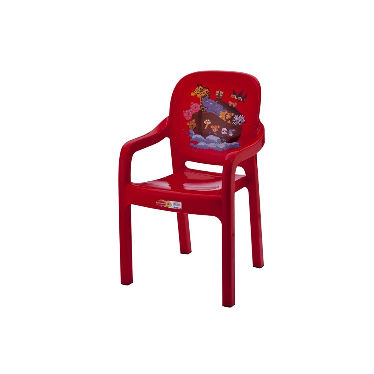 Şenyayla Elite Desenli Çocuk Koltuğu Kırmızı 2545 resmi