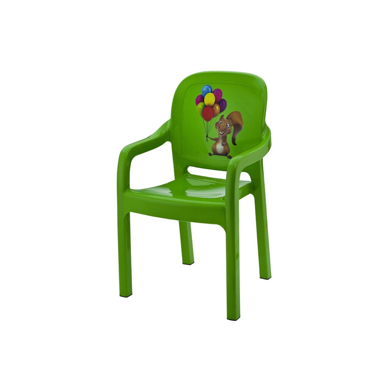 Şenyayla Elite Desenli Çocuk Koltuğu Yeşil 2545 resmi