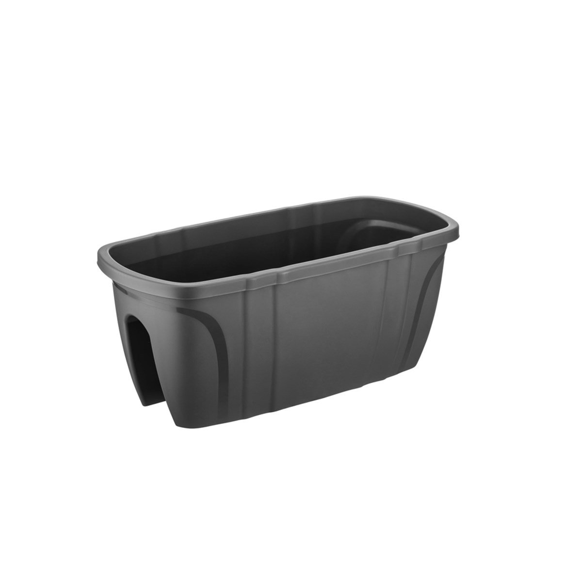 Şenyayla Opal Küpeşte Balkon Saksı Gri 5710 resmi