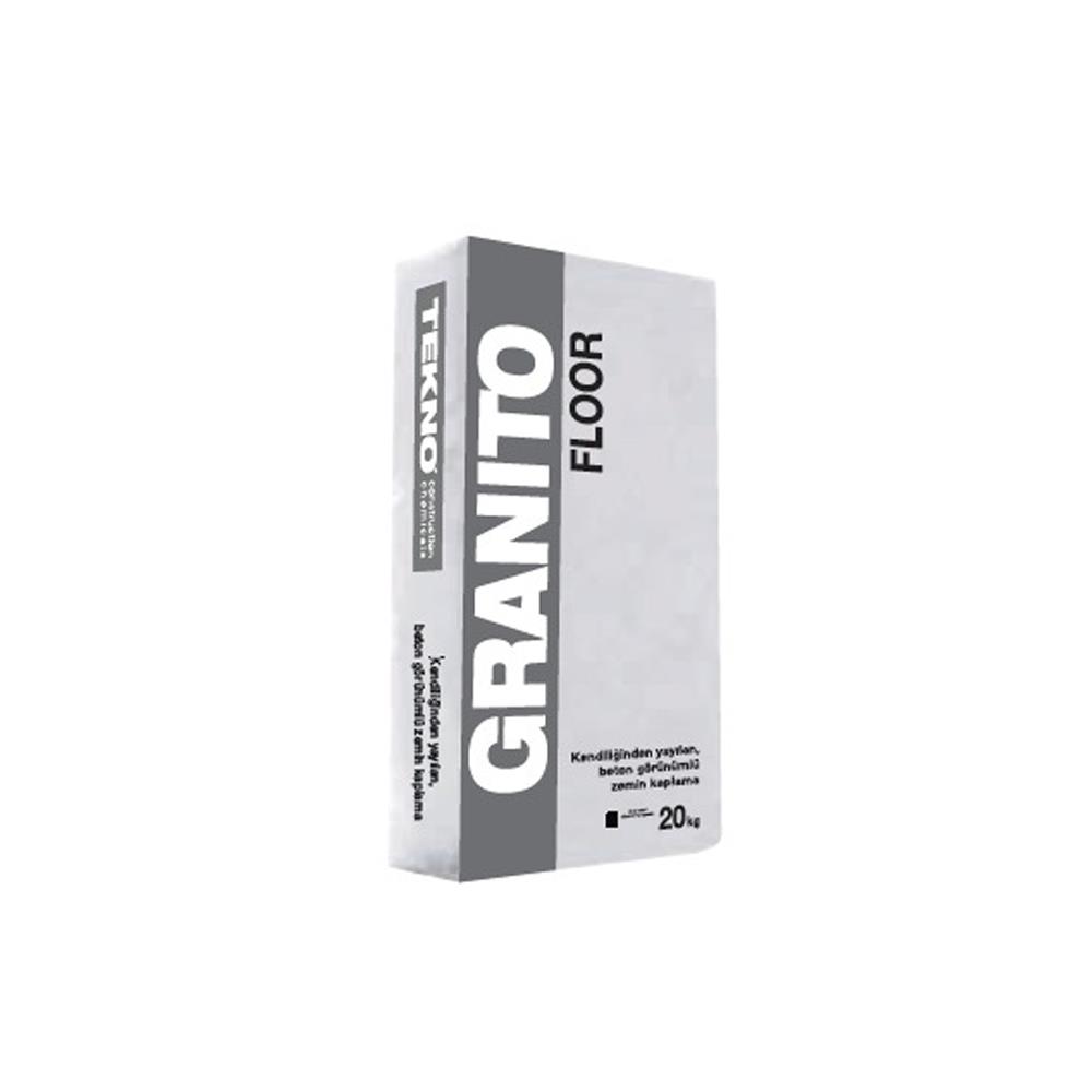 Tekno Granito Floor Beton Görünümlü Son Kat Kaplama Beyaz 20 Kg resmi