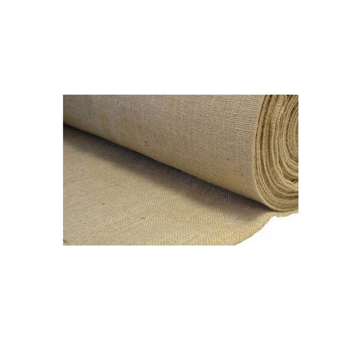 Naturel Kanaviçe Jüt Kumaş (1 top 100 m2) resmi