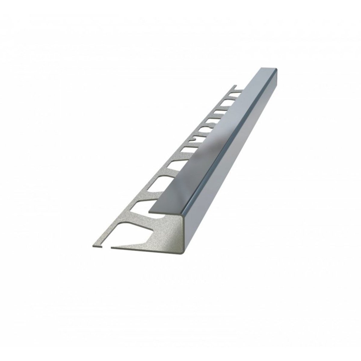 Tesay Paslanmaz Açık Kare Fayans Profili 12mm Süper Ayna Fçpse1210 resmi