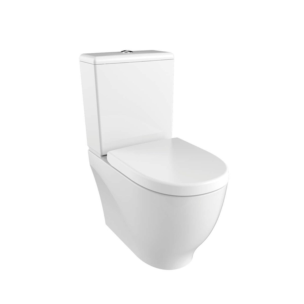 Creavit Mare Rim-Off Kanalsız Duvara Dayalı Klozet Seti resmi