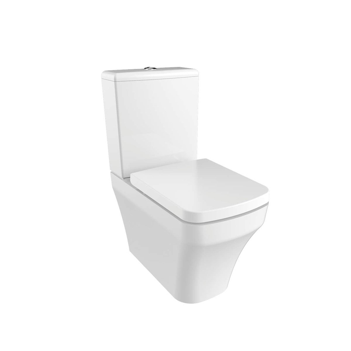 Creavit Solo Rim-Off Kanalsız Duvara Dayalı Klozet Seti resmi