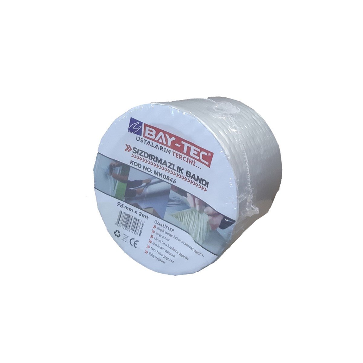Bay-Tec Su Sızdırmazlık Bandı 96mmx2mt Mk0846 resmi