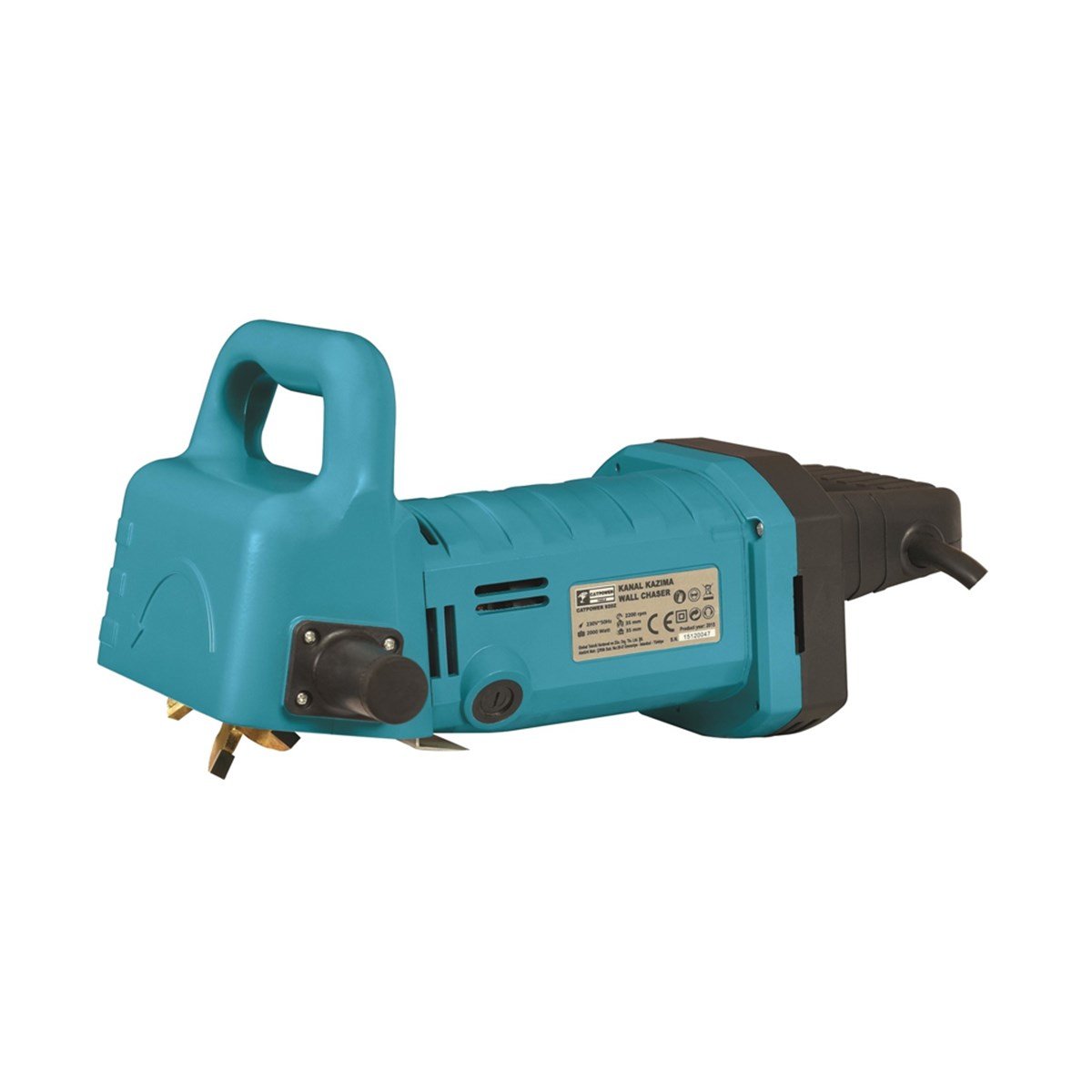 Catpower 9202 Beton Kanal Kazıma Makinesi 2000 W resmi