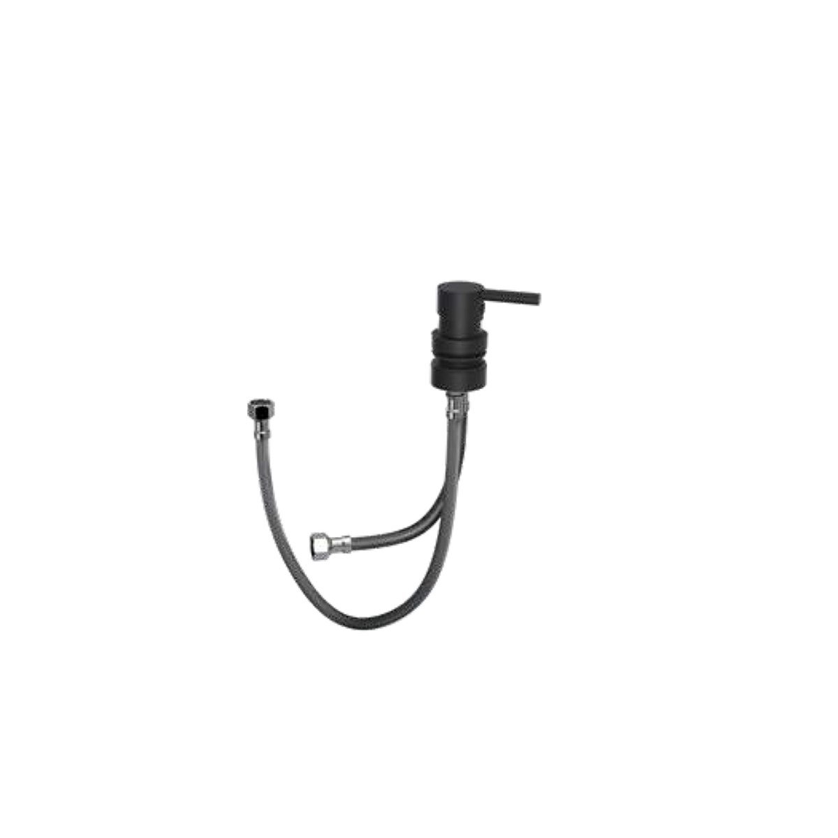 Entegre Taharet Musluğu Dışarıdan Montaj Soğuk Mat Siyah resmi