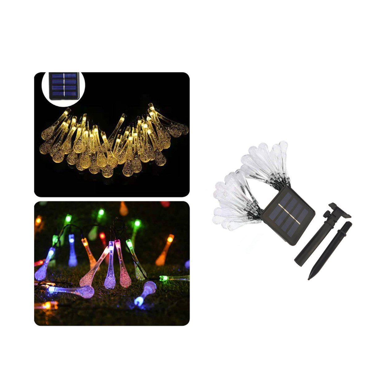 Forlife 20W Solar 5 Metre 7 Mod Işık Zinciri Rgb Fl-3256 resmi