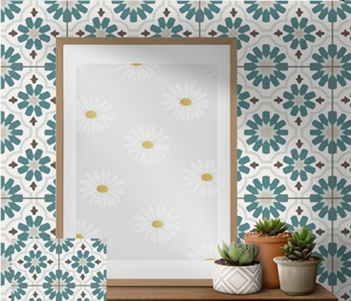 Boss Tape Yapışkanlı Pvc Karo Arabıc 30x30cm resmi