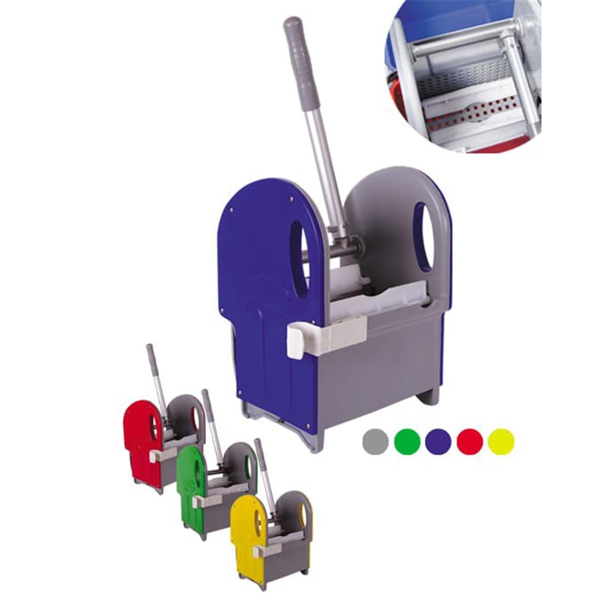 Nemkar Metal Kollu Plastik Temizlik Seti Presi Yedeği  Cyp 3326 resmi