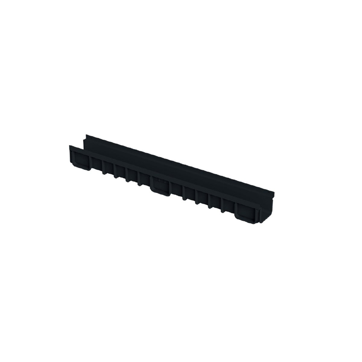Maxiflow Plastik Kanal Oluğu 100x130x1000mm Siyah 27104 resmi