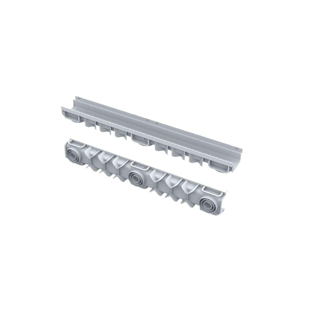 Maxiflow Plastik Kanal Oluğu 75x130x1000mm Beyaz 30890 resmi