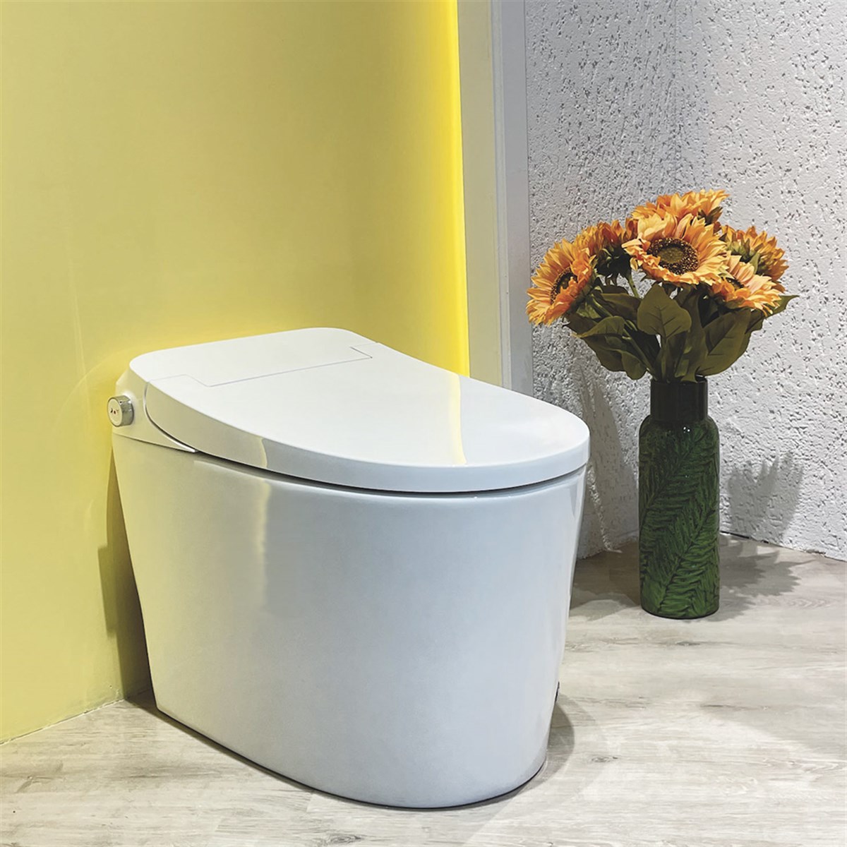 Newarc Mega Flush Akıllı Klozet+yavaş Kapanır Klozet Kapağı 68x39x49 Mega068 resmi