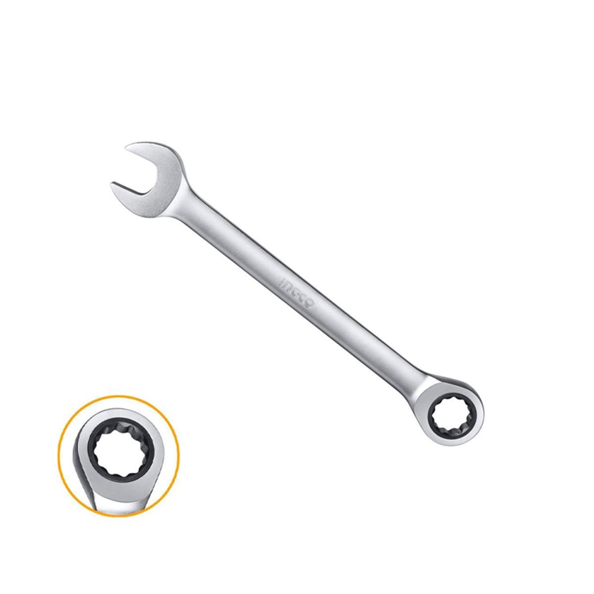 Ingco Endüstriyel Kombine Cırcır Anahtar 6mm Ing-hcspar061 resmi