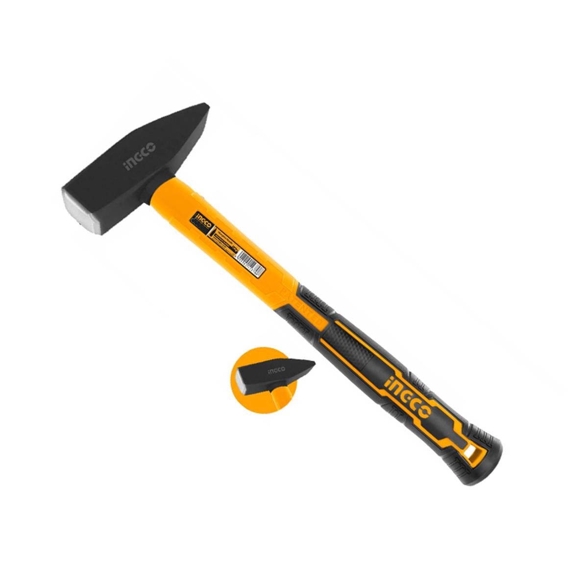 Ingco Fiberglass Saplı Tesviyeci Çekiç 200gr Ing-hmhs82001 resmi